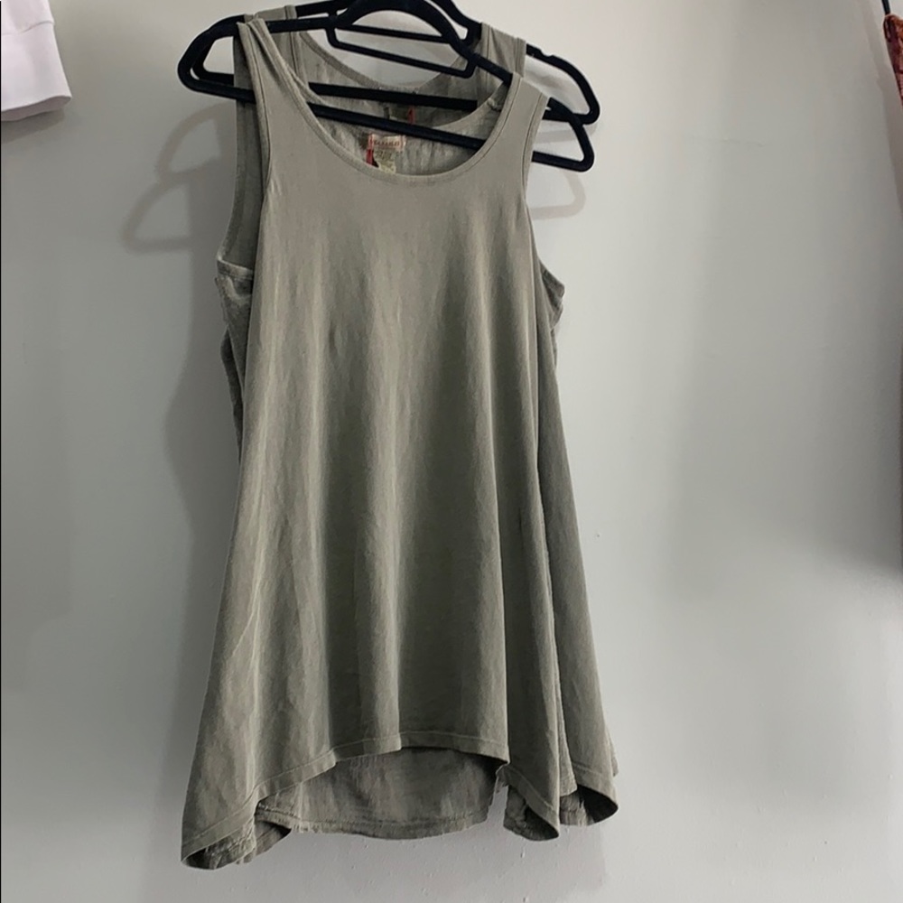 Green wearables tank